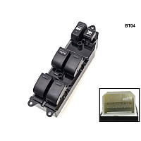 Конзола с бутони за стъклата на автомобил за Toyota Camry Sienna Rav4 - BT04 - Sellzone.bg Конзола с бутони за стъклата на автомобил за Toyota Camry Sienna Rav4 - BT04